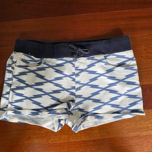 Blue and white girls Imperial Star shorts